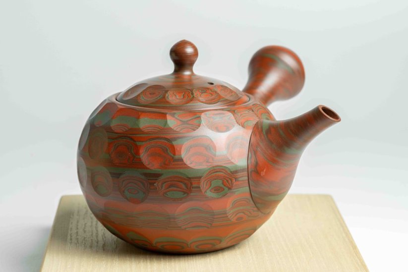 Keiyo Kuwayama Nerikomi Kyusu - 340ml