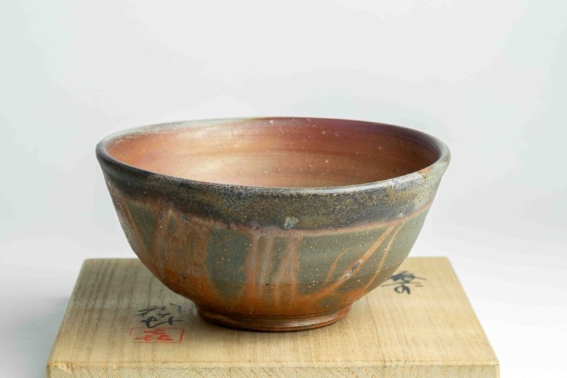 Ando Hiro Hidasuki Bizen Vintage Chawan