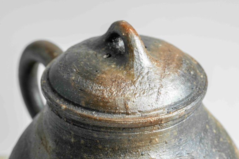 Masaaki Kobashi Ao-Bizen Hidasuki Teapot - 160ml