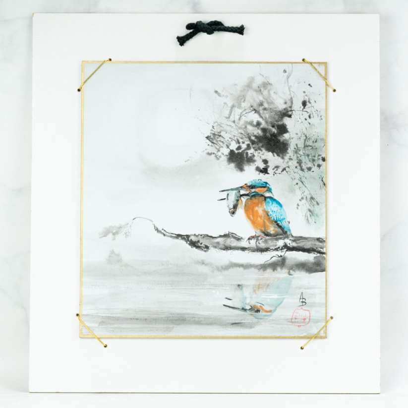 Sumie Shikishi - 24x27 cm - Havrani
