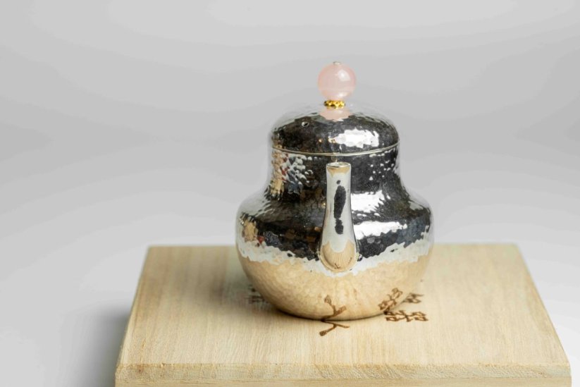 Pure Silver Si Ting Tea Pot - 70ml