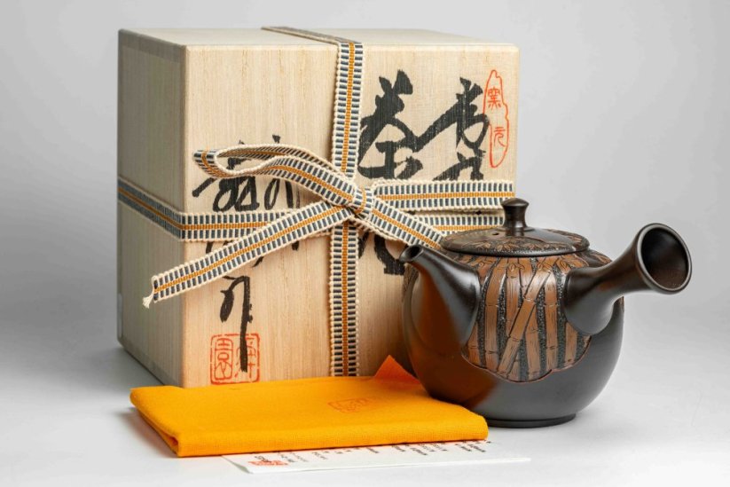 Shunen Mano Engraved Kyusu - 260 ml