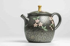 Shoryu Tenmoku Flower Teapot - 270ml