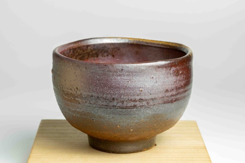 Vintage Katsuya Matsumoto Bizen-yaki Chawan
