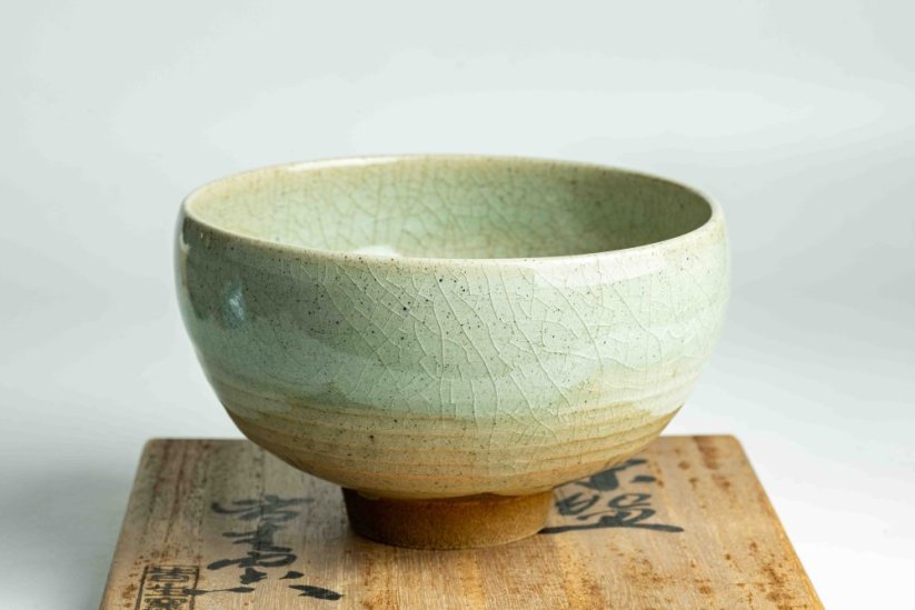 Vintage Hosshoji-yaki Kaike Kiln Chawan