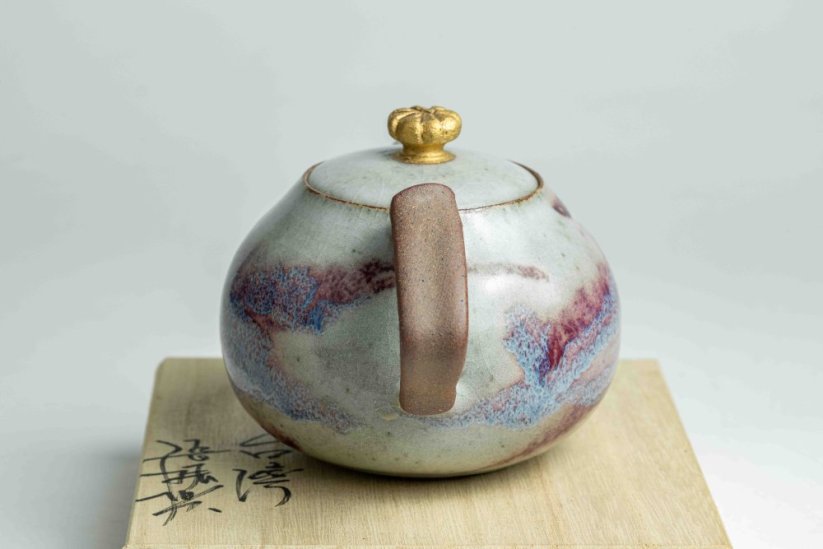 Jhang Jhensing Typhoon Glaze Pot  - 160ml