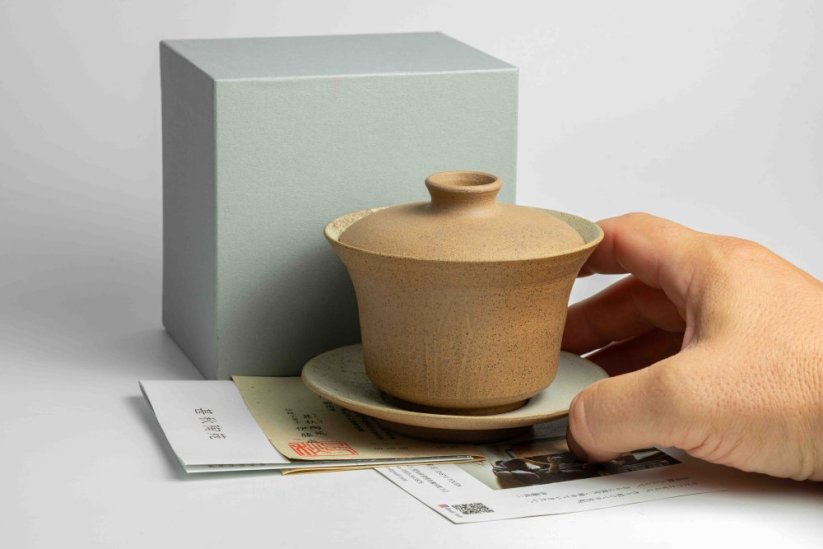 Jinshu Gaiwan Brown Mogake - 170ml