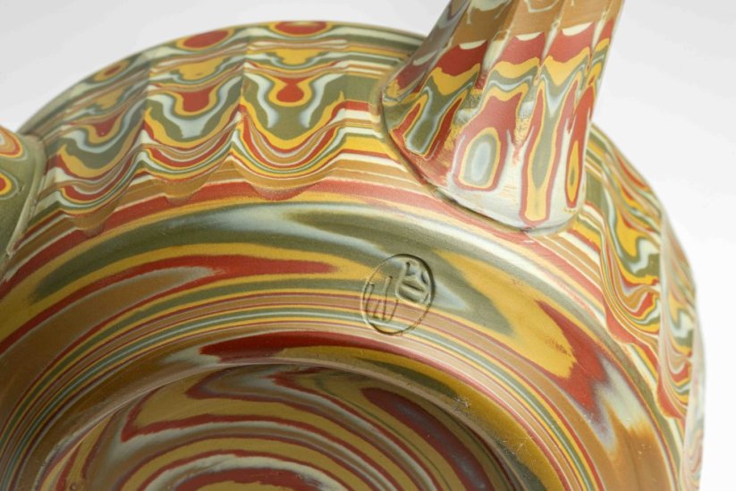 Hakusan Nerikomi Hira Kyusu - 190ml