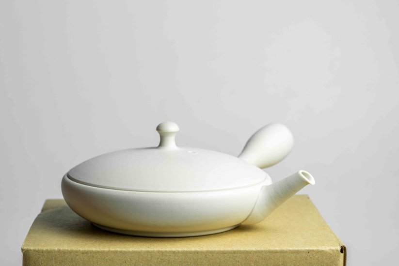 Junzo Maekawa White Hira Kyusu - 120ml