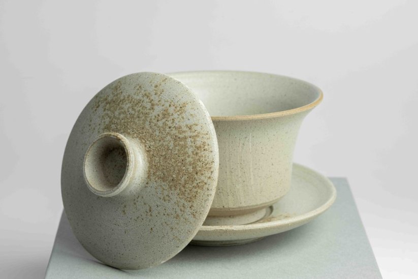 Jinshu Gaiwan White Oyster Shell - 110ml