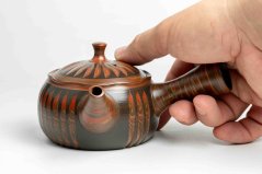 Shunzan Umehara Nerikomi Kyusu - 240ml