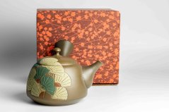 Shoyo Itoh Carved Kyusu - 250ml