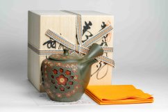 Shunen Mano Double-layer Plum Blossom Kyusu - 250 ml