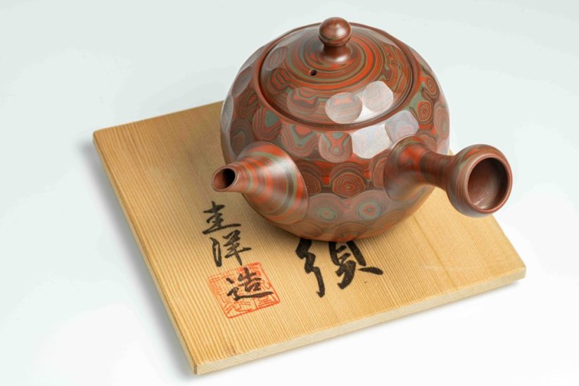 Keiyo Kuwayama Nerikomi Kyusu - 320ml