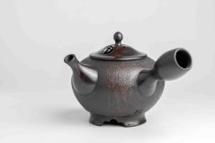 Koshin Marble Seaweed Kyusu - 230ml