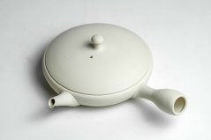 Junzo Maekawa White Hira Kyusu - 120ml