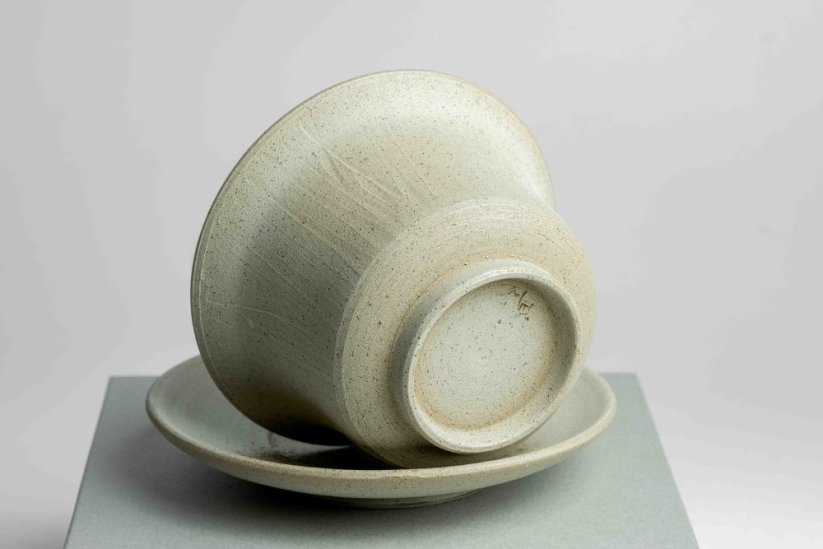 Jinshu Gaiwan White Oyster Shell - 110ml