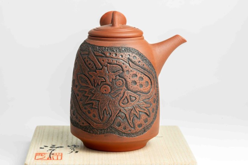 Konishi Yohei Kyusu Dragon.1 Carving - 280ml
