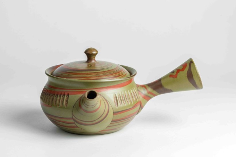 Keiyo Kuwayama Nerikomi Kyusu - 250ml