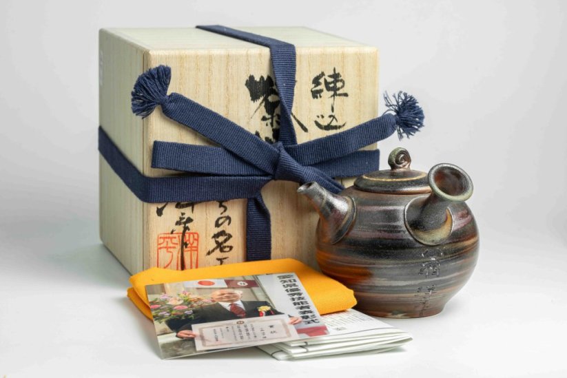 Konishi Yohei Nerikomi Kyusu - 200ml