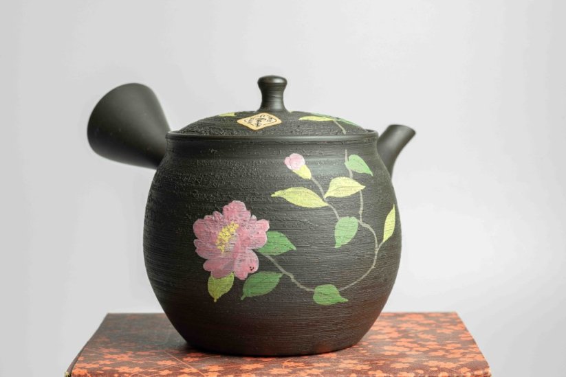 Vintage Shoryu Flowers Kyusu - 350 ml