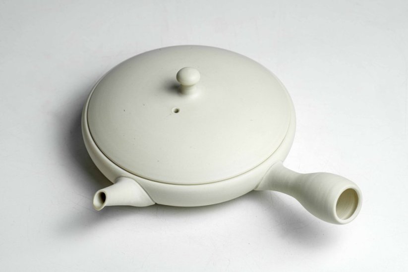 Junzo Maekawa White Hira Kyusu - 120ml