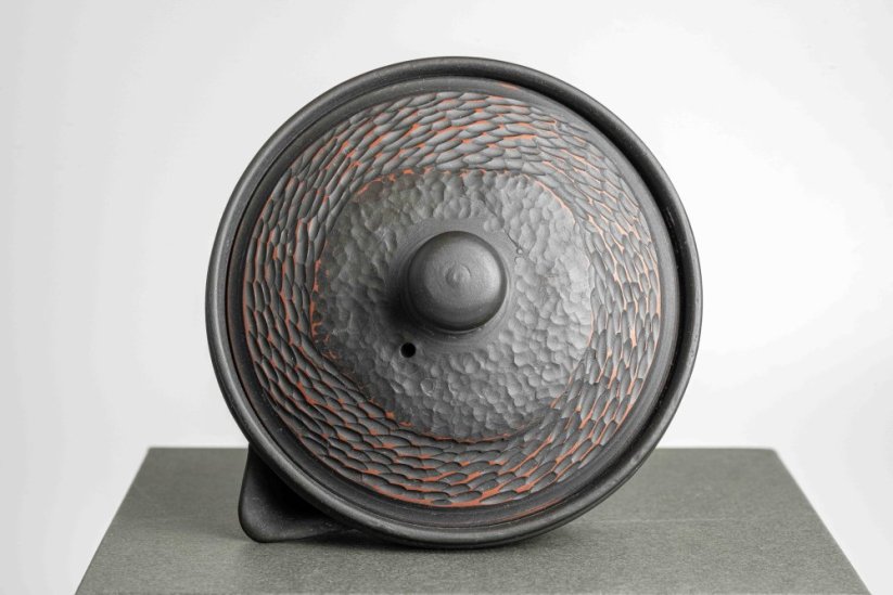 Yoshiki Murata Tsuchime Carved Hohin - 130ml