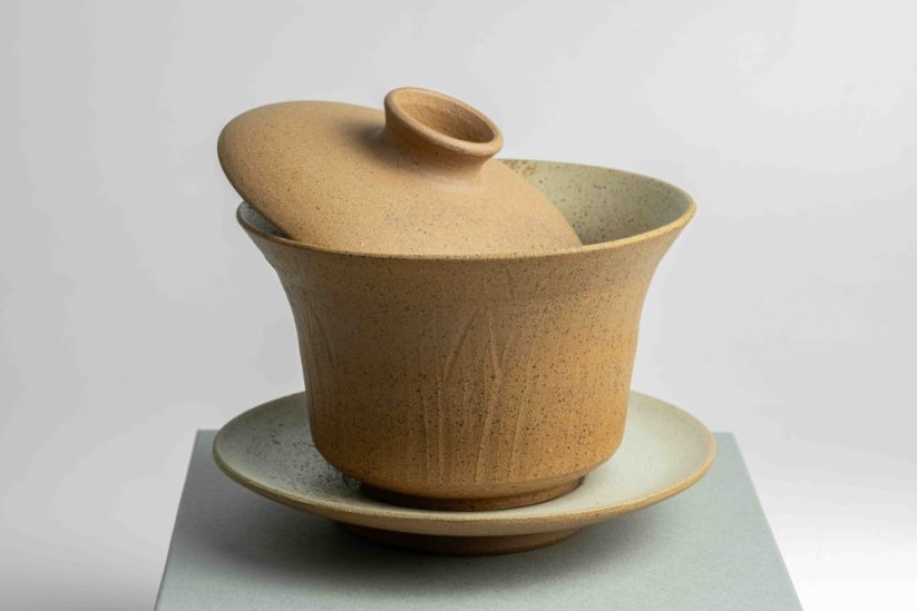 Jinshu Gaiwan Brown Mogake - 170ml