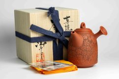 Konishi Yohei Kyusu Flower Carving - 250ml